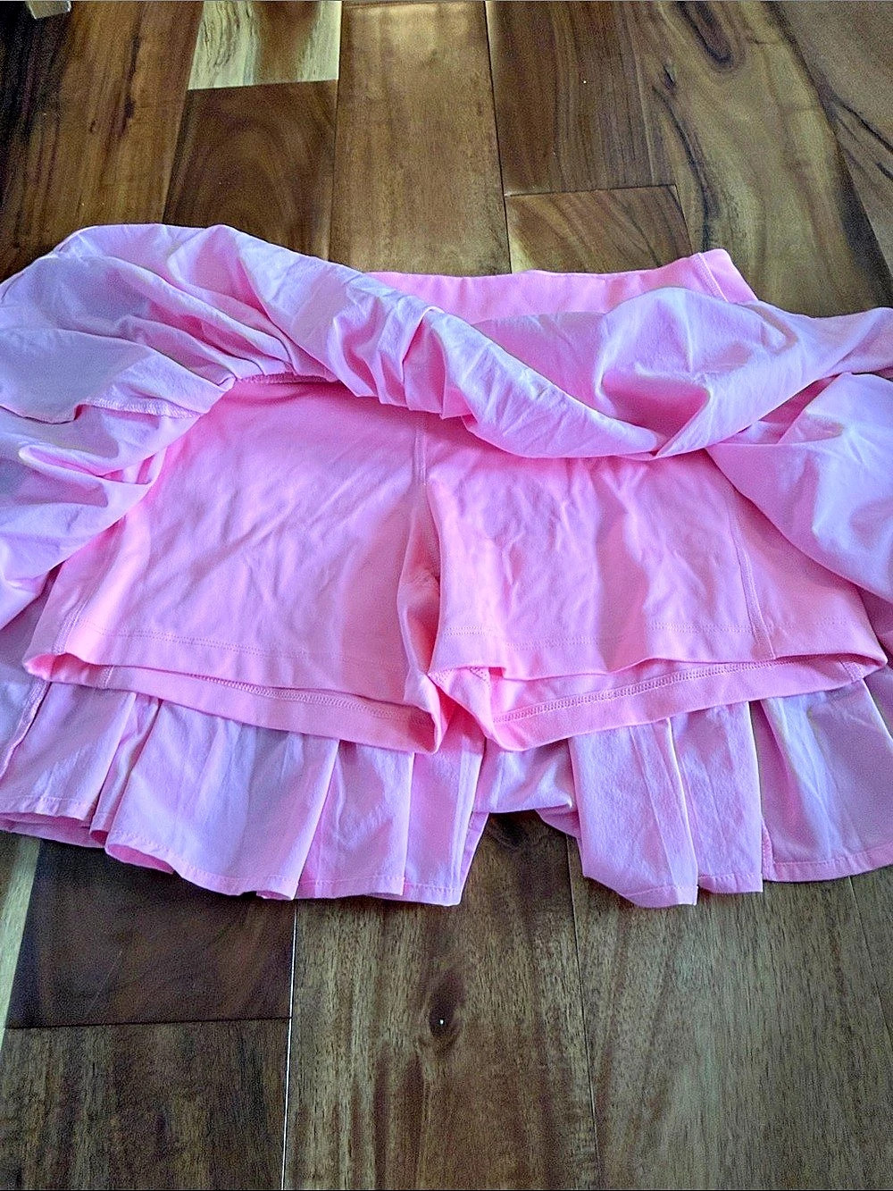 All in Motion Women's Woven High-Rise Pleated Skort Pink Large Like New - Picture 2 of 6